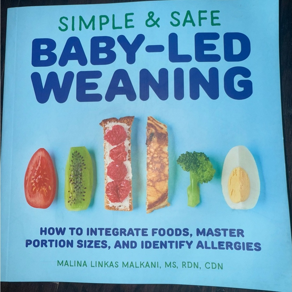 Baby led weaning book